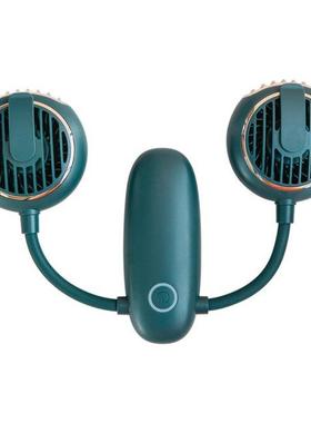 WT-F8 Desk Haneld Double Head Folding Neck Fan 60 Deg