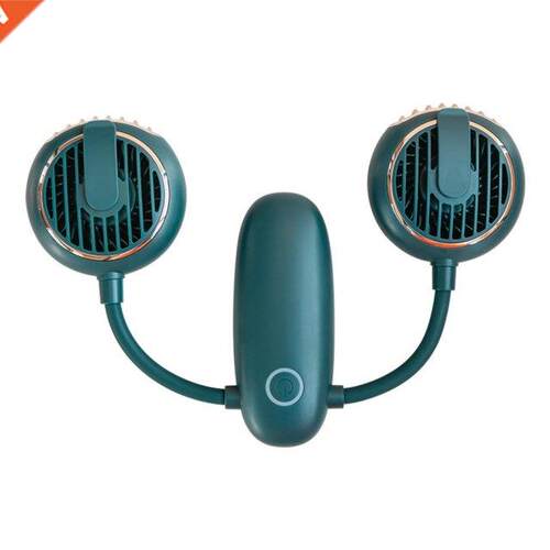 WT-F8 Desk Haneld Double Head Folding Neck Fan 60 Deg