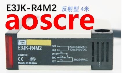 E3JK-R4M2  New Photoelectric Switch Sensor Distance 4 Meters