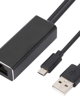 Ethernet Adapter Micro USB Power to RJ45 10/100Mbps for Goog