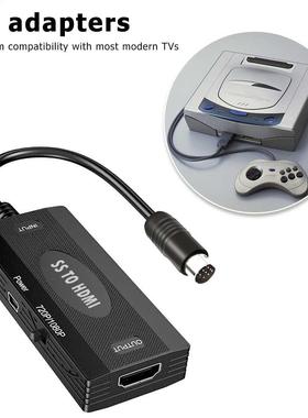 Practical Game Console SS to HDMI-Compatible Adapter Device