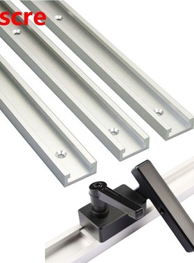 Woodworking T-track Slot Miter Track Jig backing Fixture Lim