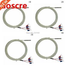 1/2/3/4m Waterproof Temperature Probe Temperature Sensor PT1