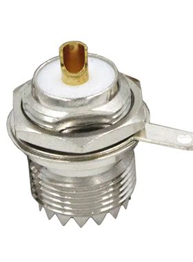 UHF Female SO239 Jack Bulkhead Solder Panel Mount RF Straigh