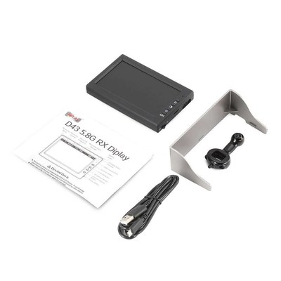 MJX D43 5.8G 4.3in 32CH FPV Receiver Monitor Display Screen