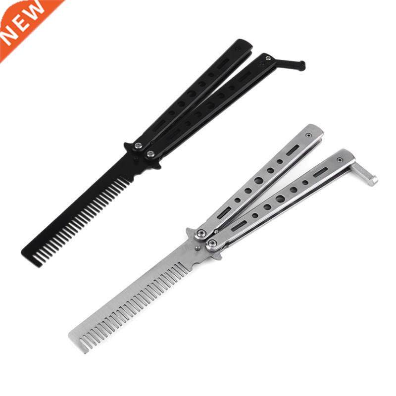 Knife Cob Practice Training Folding Butterf Caping Stain