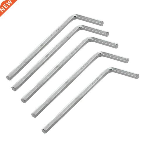 5Pcs 4mm Hex Key Hex Wrench - Silver