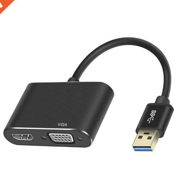 USB 3.0 To HDMI-compatible VGA Compliant 4K High Definition