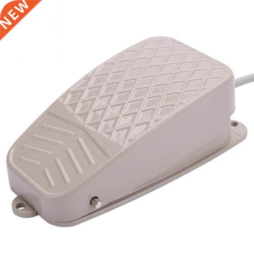 TFS-3 Nonslip Aluminum Alloy Electric Foot Pedal Switch AC 2