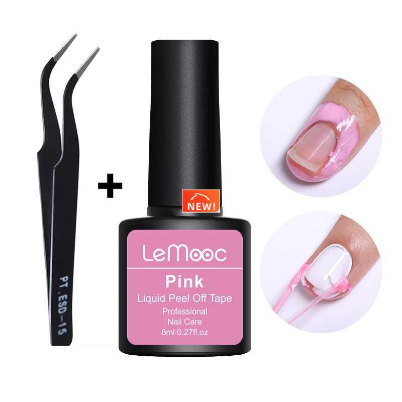 8ml Anti-freezing Peel Off Nail Art Latex Cuticle Guard