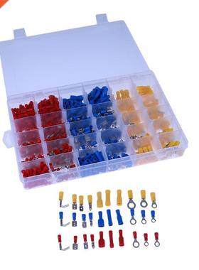 720Pcs Wire Connector Insulated Crimp Terminals Kit Spade As