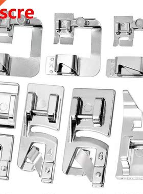 7PCS Hemming Foot Kit - Narrow Rolled Hem Sewing hine Pre