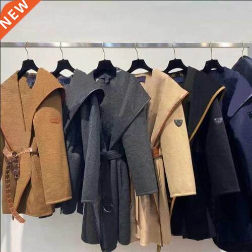 Luxury Coat Fashion Women's Casual Mid-length Coat W
