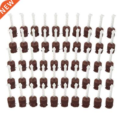 50x Dental Impression Tip Temporary 1: 1 Silicone Rubber, 50