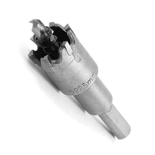Triplecornered Shank 6mm Twist Drill Bit 22.5mm Dia Hole Saw