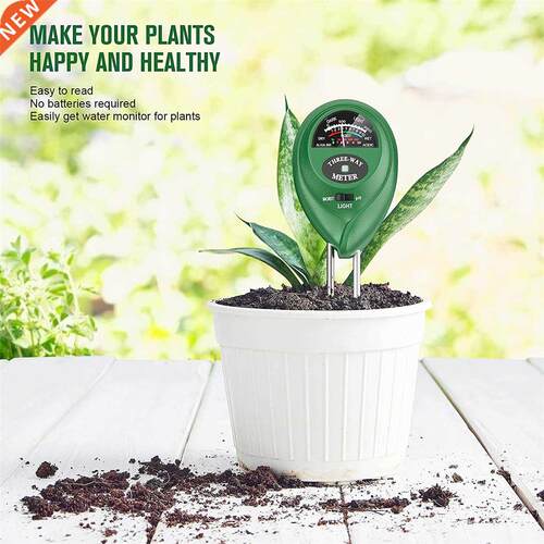 3 in1 Soil Water Moisture PH Meter Acidity Humidity Sunlight