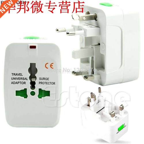 EU AU UK US To Universal World Travel AC Power Plug Adapter