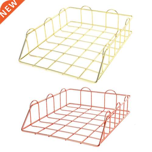 Multifunctional Stackable Paper Tray Desk File Organizer Des