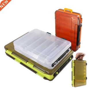 Tackle Boxes Container Large Por Bait Fishing Layer Double