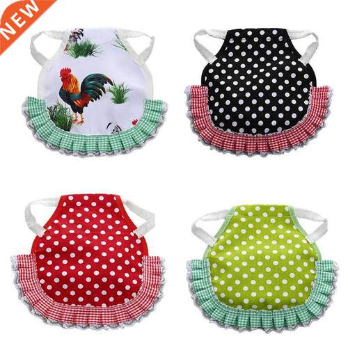 Chicken Saddle Hen Apron with Elastic Straps Cartoon Fruit P
