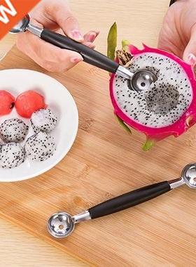 Hot Stalinless Steel Dual Double-end Melon Baller Scoop Frui
