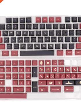 Red Warrior Theme Five Sides Ethermal Dye Sublimation Fonts