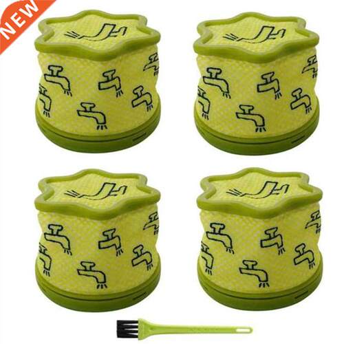 4 PCS Vacuum Replacement Pre Filter with Brush Compatible fo