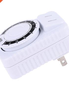 AC 110V 12 Hour Mechanical Switch Timer Socket for Home Appl