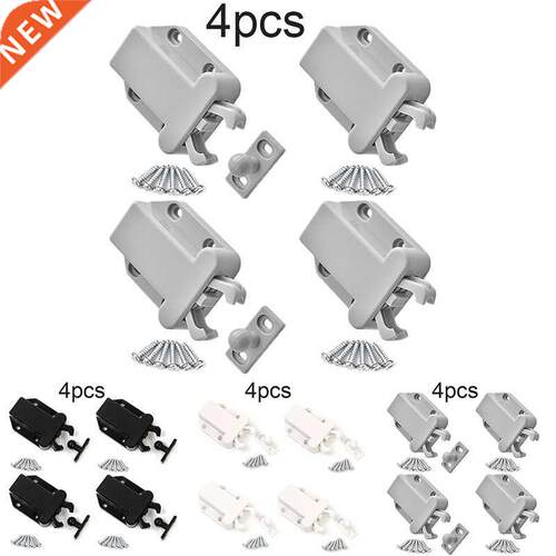 4PCS Push To Open Catch Kitchen Door Latch Kitchen Cabinet
