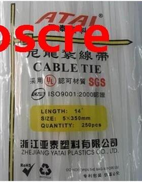 250Pcs/pack 5*50mm CE approved white black color Self-locki