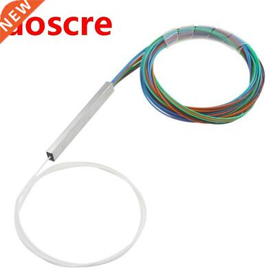 FTTH Single Mode 1x16 mini Fiber Optic PLC colorful Splitter