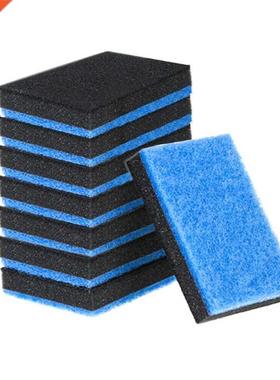 Cast Iron Cleaner Emery Sponge Chainmail Scrubber Stainless