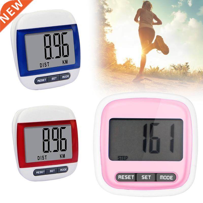 Walking Passometer Counter Pedometer Health Monitor Tracker