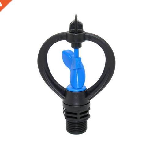 Irrigation Plastic Rotary Sprinkler with 1/2 Inch Male Threa