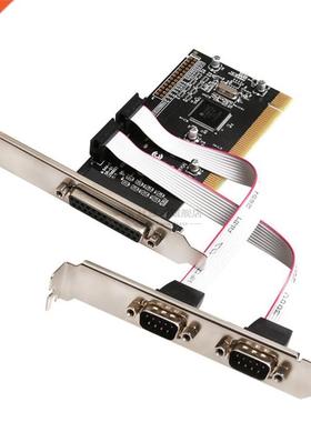 PCI To RS22 9Pin Serial Port COM DB25 Parallel Port LPT 25