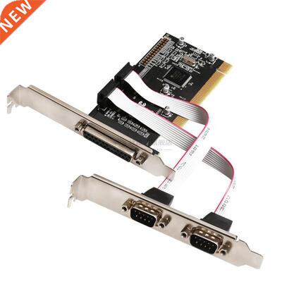 PCI To RS22 9Pin Serial Port COM DB25 Parallel Port LPT 25