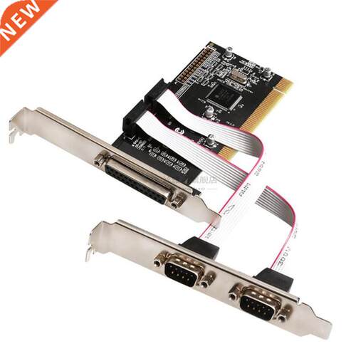 PCI To RS22 9Pin Serial Port COM DB25 Parallel Port LPT 25