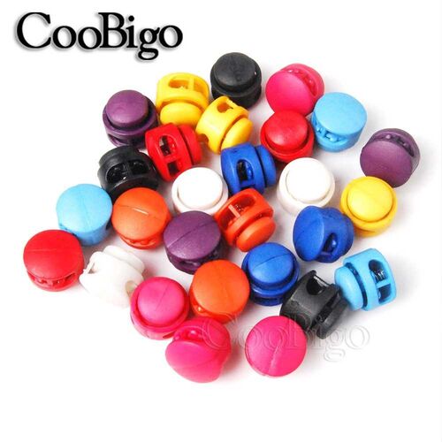 10PCS Cord LoCk SToPPer BuCkLeS CLamP ToggLe  ParaCord ShoeL