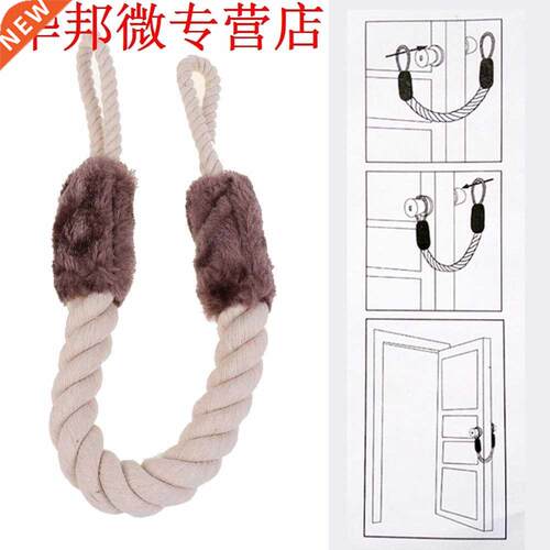 Cotton Rope Sailor Knot Door Stopper Slamming Shut Wedge Doo