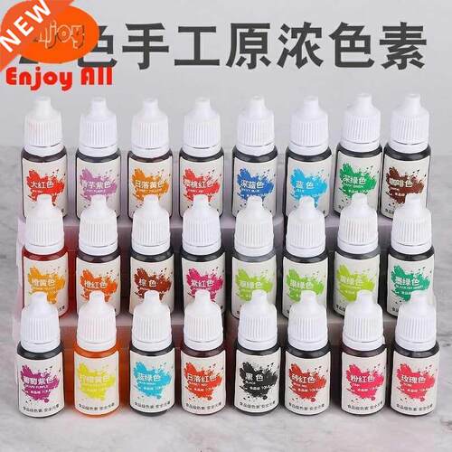 Food coloring make clay foam adhesive 24 color children