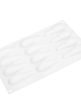 Home Supplies Mold 12 Grid Carrot Shape Mold Silicone Cake M