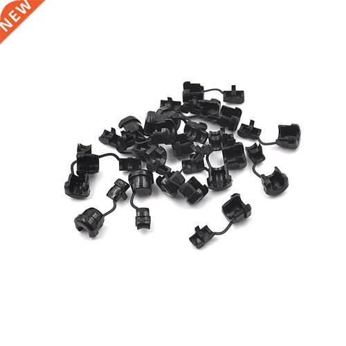 Black 20pc 6N-4 Strain Relief Bushing SJT 18AWG T=0.5~1.6mm