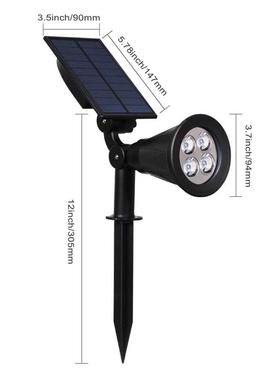 T-SUN 1/2/4 Packs Green Led Sar Lights Sar Spotlight Wat