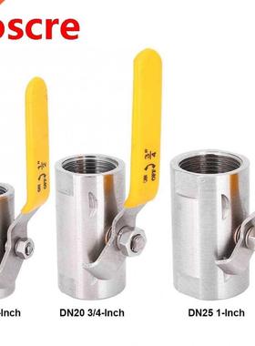 Wide Ball Valve Threaded All-Steel 201 Stainless Steel Mecha