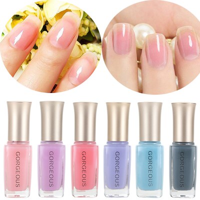 New Nail Polish Candy Nude Color Quick-drying Translucent Je