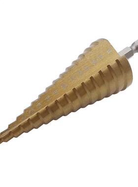 1Pcs 4-32mm High Speed Steel Step Drill Bit for Metal Wood H