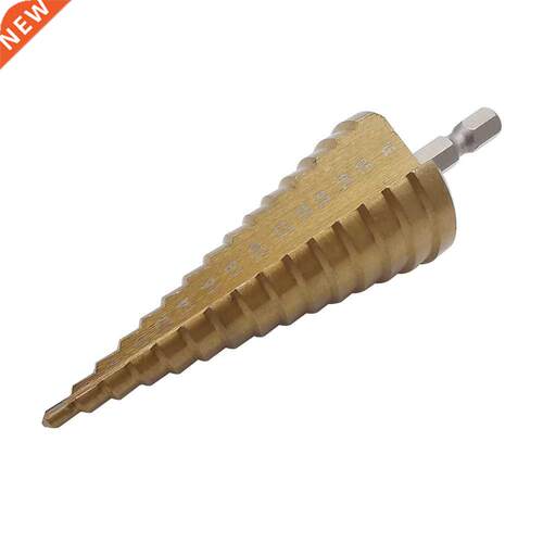 1Pcs 4-32mm High Speed Steel Step Drill Bit for Metal Wood H