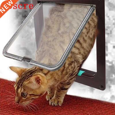 Dog Cat Kitten Door Security Flap Door ABS Plastic S/M/L Ani