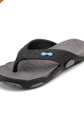 2022 Men's Slippers Summer Non-slip Massage Slippers Fas