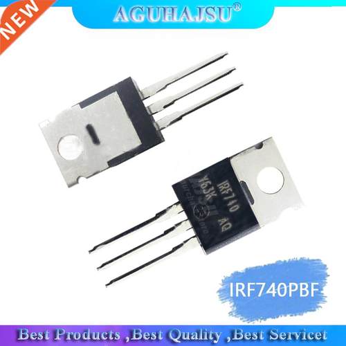10PCS IRF740PBF TO220 IRF740 TO-220 IRF740P 400V/10A/0.55 o